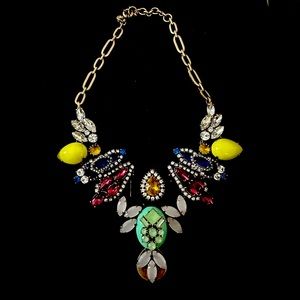 Gorgeous J Crew Statement Necklace Multicolor